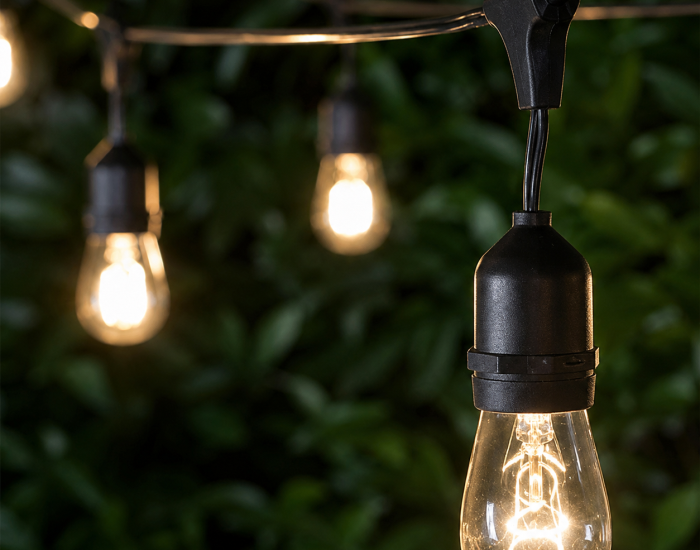 bistro lights