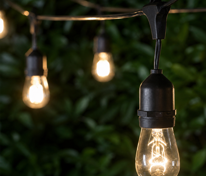 bistro lights